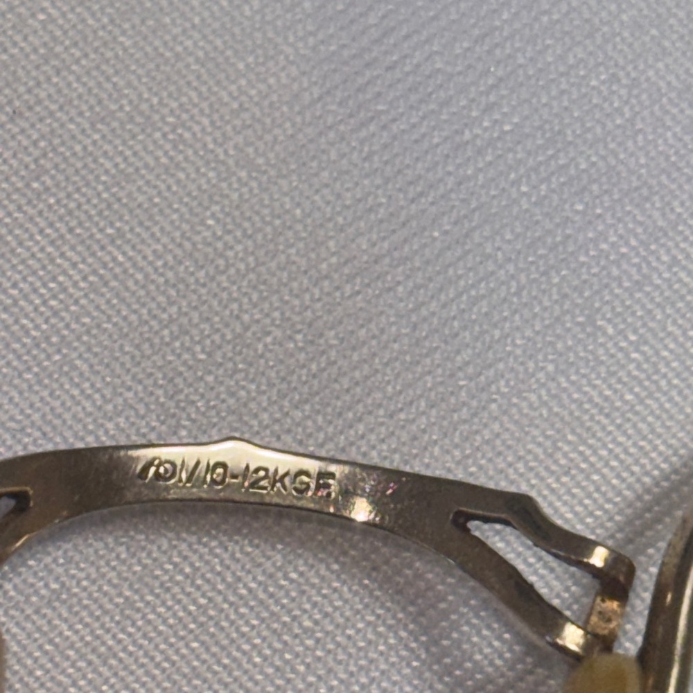 Vintage Numont Ful-Vue 12k Gf Hexagon Shaped Eyeg… - image 2